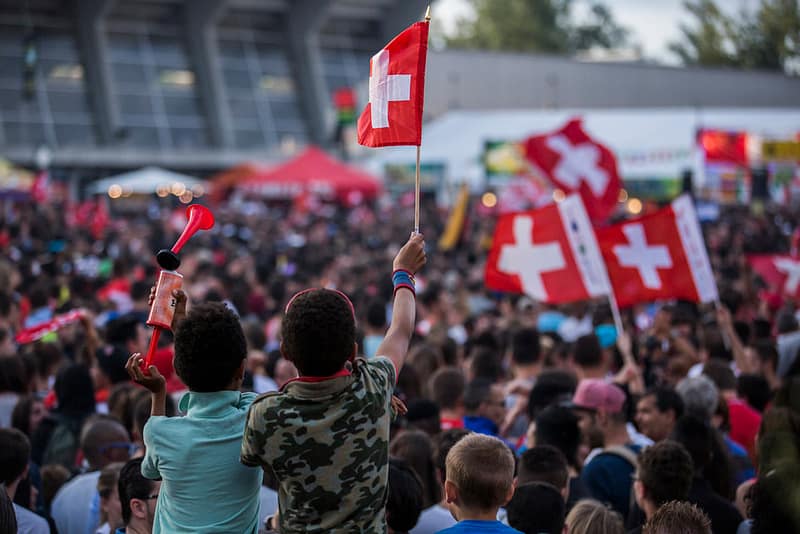 torcer pela Suíça